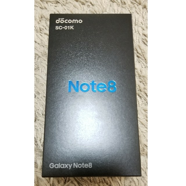 ★未使用★ SC-01K Galaxy Note8 Gold ＋simロック解除のサムネイル