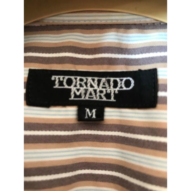 TORNADO MART(トルネードマート)の美品　TORNADO MART　トルネードマート　ユリプリント　ストレッチシャツ メンズのトップス(シャツ)の商品写真