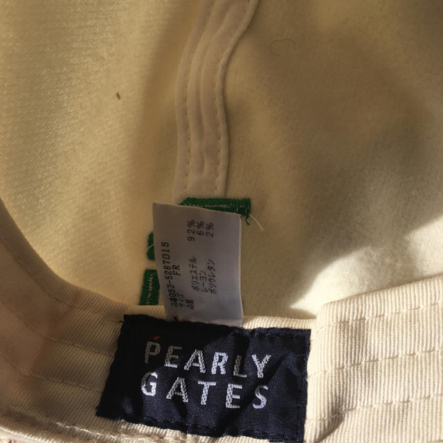 PEARLY GATES(パーリーゲイツ)のPEARLY GATES Cap スポーツ/アウトドアのゴルフ(その他)の商品写真