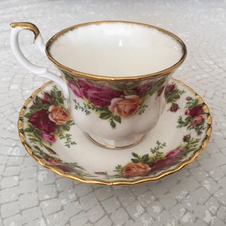 ロイヤルアルバート(ROYAL ALBERT)のROYALALBERT 「オールドカントリーローズ」 ベットセラーパターン(グラス/カップ)