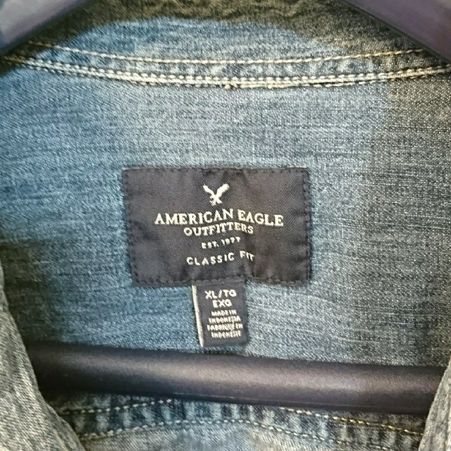 American Eagle(アメリカンイーグル)のAmerican eagle  デニムシャツ レディースのトップス(シャツ/ブラウス(長袖/七分))の商品写真