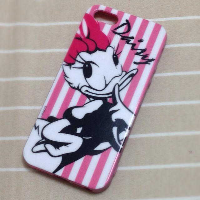 Disney(ディズニー)のデイジー♡iPhone5ケース スマホ/家電/カメラのスマホアクセサリー(モバイルケース/カバー)の商品写真