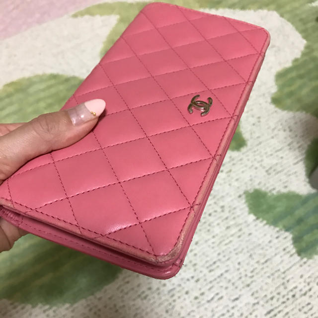 CHANEL(シャネル)の売約済み【追加画像】シャネル✨ピンクマトラッセ長財布 レディースのファッション小物(財布)の商品写真