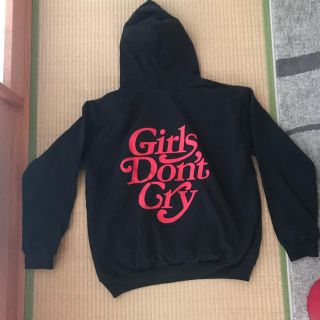 【希少レア】girls don't cry 424 パーカー オンラインストア正本 don’t Girls cry ロサンゼルス 黒 Sサイズ パーカー 424 × パーカー