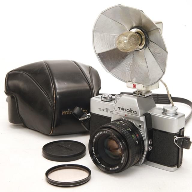 KONICA MINOLTA - 動作確認済 monolta ミノルタ SRT101 一部難あり 美