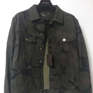 ルイヴィトン(LOUIS VUITTON)のSupreme×VUITTON denim  jacket(Gジャン/デニムジャケット)