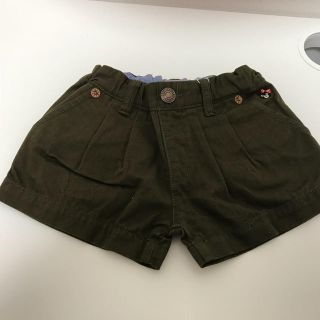 ダブルビー(DOUBLE.B)の🌼新品🌼ミキハウス★ダブルB★ショートパンツ★カーキ色★110(パンツ/スパッツ)