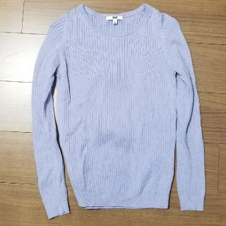 ユニクロ(UNIQLO)のコットンカシミヤリブセーター☆ユニクロ(ニット/セーター)