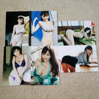 杉原杏璃　写真6枚L判(女性タレント)