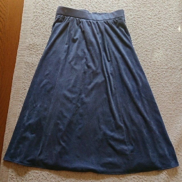 COCO DEAL(ココディール)のココディール スエード フレアスカート レディースのスカート(ロングスカート)の商品写真