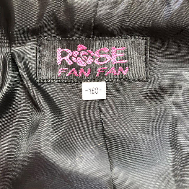 ROSE FANFAN(ローズファンファン)のお値下げ‼️ローズファンファン スーツ サイズ160 キッズ/ベビー/マタニティのキッズ服女の子用(90cm~)(ドレス/フォーマル)の商品写真