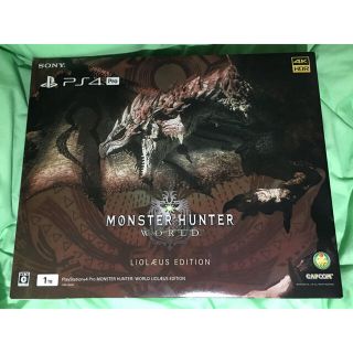 カプコン(CAPCOM)のモンスターハンターワールド LIOLAEUS EDITION(家庭用ゲーム機本体)