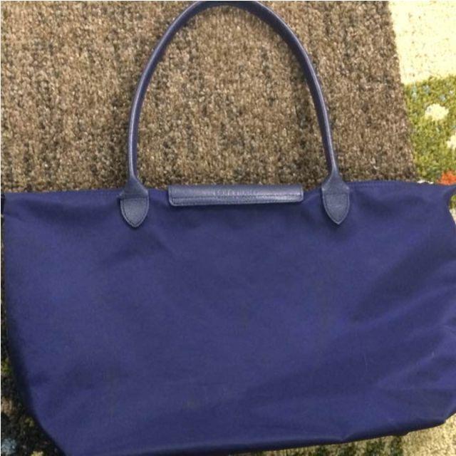 LONGCHAMP(ロンシャン)のロンシャン　トートバッグ　ネイビー系 レディースのバッグ(トートバッグ)の商品写真