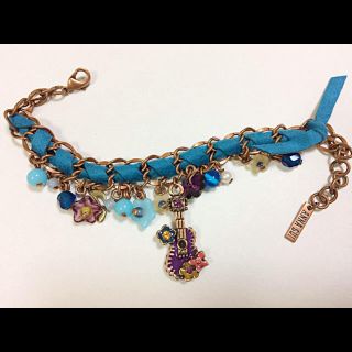 アナスイ(ANNA SUI)の定価19800円☆完売 新品未使用☆アナスイ ギター ブレスレット ネックレス(ブレスレット/バングル)