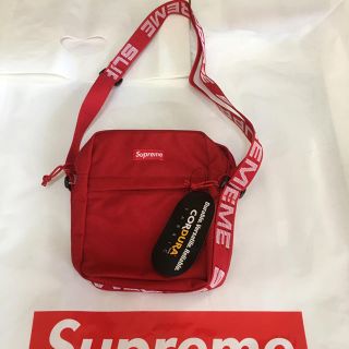 シュプリーム(Supreme)のsupreme  shoulder bag  赤(ショルダーバッグ)