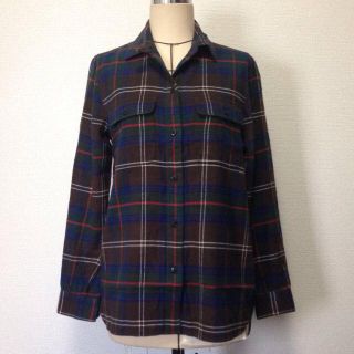 ジェイクルー(J.Crew)のMadewell ブラウンチェックシャツ(シャツ/ブラウス(長袖/七分))