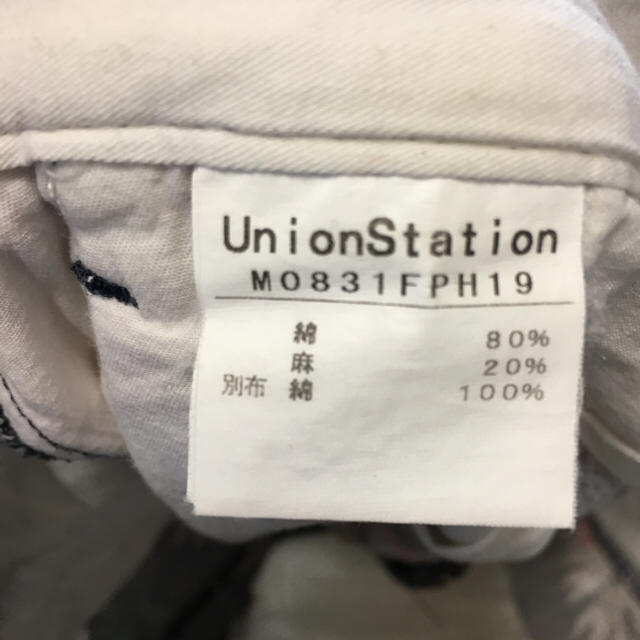 UNION STATION(ユニオンステーション)のセット売り可！ユニオンステーション リネンコットンショーツ メンズのパンツ(ショートパンツ)の商品写真