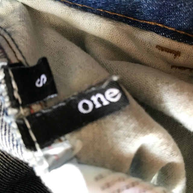 one*way(ワンウェイ)のONE WAY  フリンジ ワイドデニムパンツ レディースのパンツ(デニム/ジーンズ)の商品写真