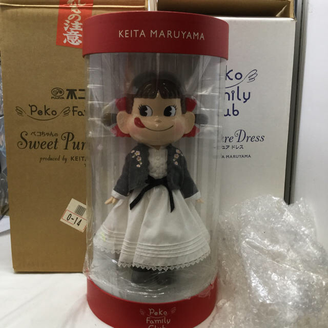 不二家　ペコちゃん　スイートピュアドレス　KEITA MARUYAMA 人形