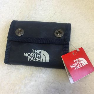 ザノースフェイス(THE NORTH FACE)の☆新品☆ ノースフェイス  ネイビー 三つ折り財布(折り財布)