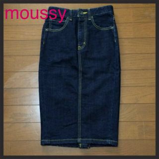 マウジー(moussy)のmoussy膝丈スカート(ひざ丈スカート)