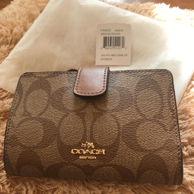 COACH(コーチ)のコーチの二つ折り財布 レディースのファッション小物(財布)の商品写真