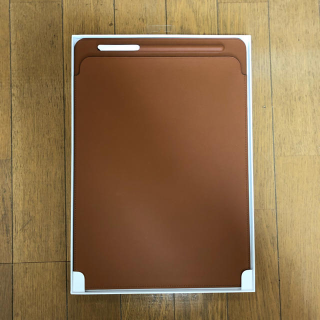 Apple iPad Pro 12.9インチ レザースリーブ【純正】の通販 by ぶっきー｜アップルならラクマ