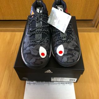 アディダス(adidas)の27 Dame4 x A Bathing Ape(スニーカー)