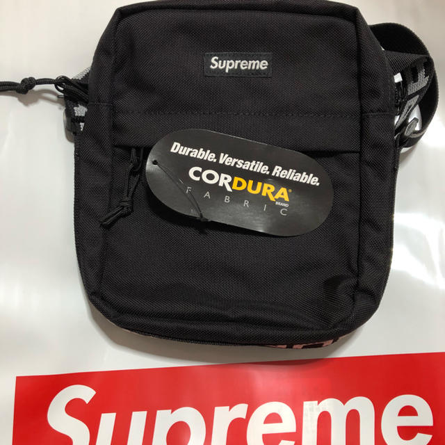 supreme ショルダーバッグ　18ss 黒 正規品