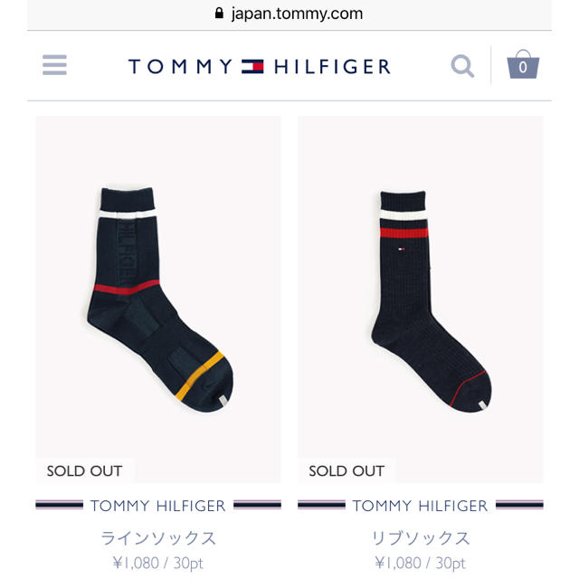 TOMMY HILFIGER(トミーヒルフィガー)のトミーヒルフィガー綿ソックス4足セット新品★格安TOMMYHILFIGER靴下 メンズのレッグウェア(ソックス)の商品写真