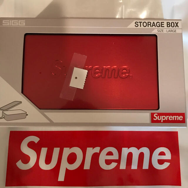 Supreme(シュプリーム)の【セット】Supreme Sigg Metal Box Plus インテリア/住まい/日用品のインテリア小物(小物入れ)の商品写真