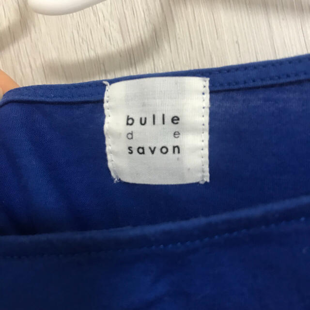 bulle de savon(ビュルデサボン)のビュルデサボン レディースのトップス(Tシャツ(半袖/袖なし))の商品写真