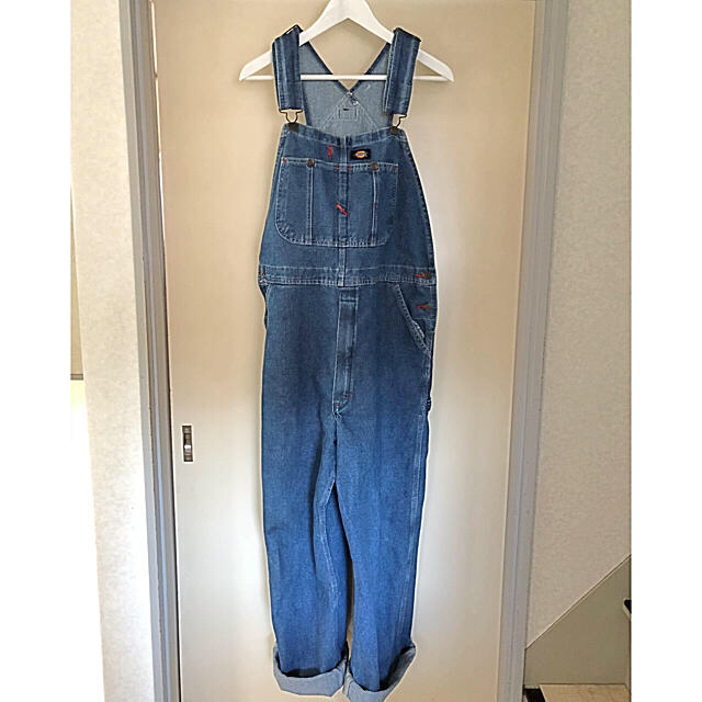 Dickies(ディッキーズ)のDickies denim overall オーバーオール レディースのパンツ(サロペット/オーバーオール)の商品写真