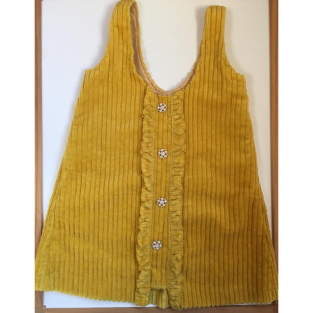 SweetRoom1ST 定価17064円 フリルビジュージャンパースカート キッズ/ベビー/マタニティのキッズ服女の子用(90cm~)(ワンピース)の商品写真