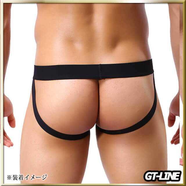 メンズ ジョックストラップ【ライトグレー M】 ビキニ ケツワレ GTLINE メンズのアンダーウェア(ボクサーパンツ)の商品写真