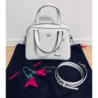 ケイトスペードニューヨーク(kate spade new york)のkate spade バッグ 白(ハンドバッグ)