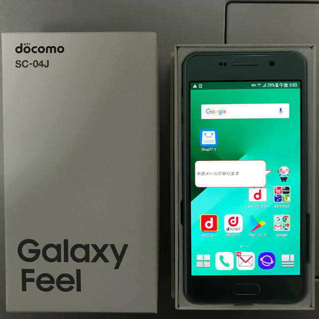 ドコモ Galaxy Feel SC-04J グリーン SIMフリー済 新品! - hizamgroup.com