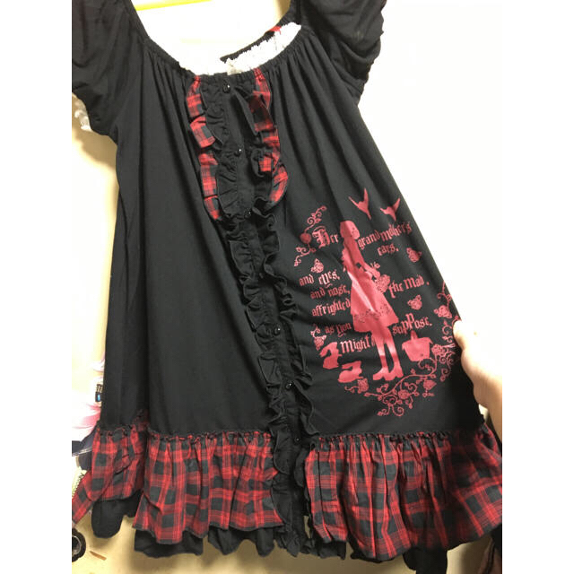 PUTUMAYO(プトマヨ)のPUTUMAYO 赤ずきんAラインワンピ レディースのワンピース(ひざ丈ワンピース)の商品写真