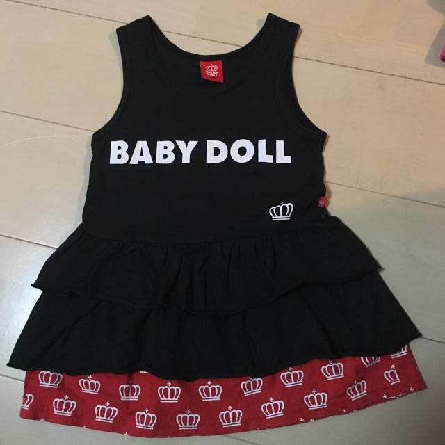 BABYDOLL(ベビードール)のベビードール ワンピース キッズ/ベビー/マタニティのキッズ服女の子用(90cm~)(ワンピース)の商品写真