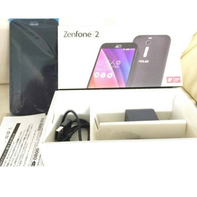 170gサイズ開封未使用 SIMフリー ASUS Zenfone2 32G ブラック