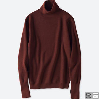 メリノブレンドタートルネックセーター（長袖）　ユニクロＵ★完売品　Ｓサイズ(ニット/セーター)