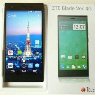 SIMフリー　美品ZTE Blade Vec 4G ブラック 検iPhone(スマートフォン本体)