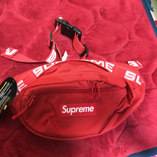 Supreme - supreme 18ss Waist Bag 赤の通販 by nothing so good｜シュプリームならラクマ