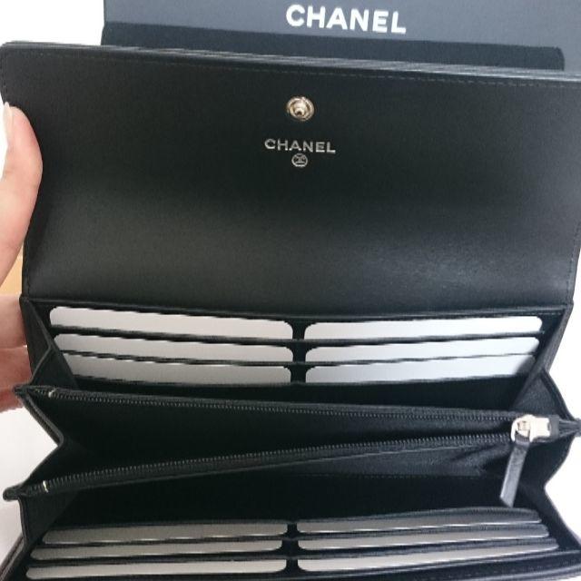 CHANEL(シャネル)の2017年購入品  CHANEL キャビアスキン長財布 レディースのファッション小物(財布)の商品写真