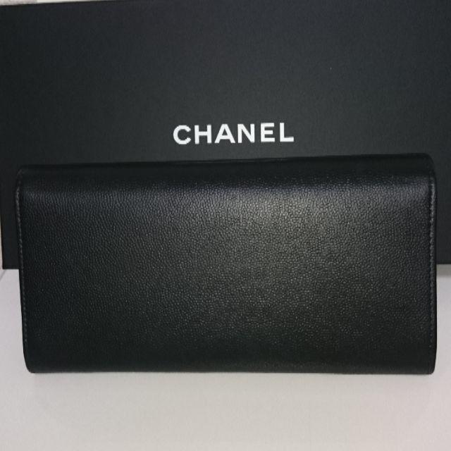 CHANEL(シャネル)の2017年購入品  CHANEL キャビアスキン長財布 レディースのファッション小物(財布)の商品写真