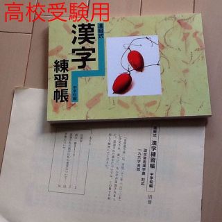 進級式 漢字練習帳 中学校編  新育開発出版株式会社(語学/参考書)