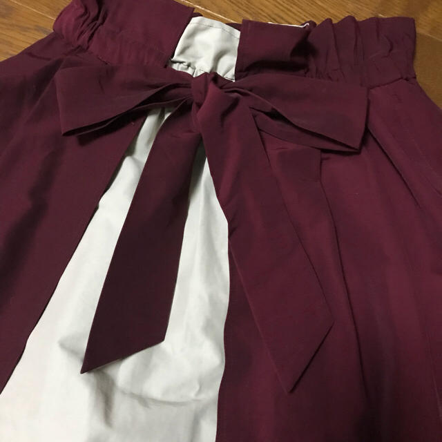 REDYAZEL(レディアゼル)のREDYAZEL クロス配色フレアスカート レディースのスカート(ロングスカート)の商品写真