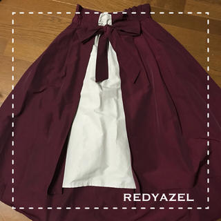 レディアゼル(REDYAZEL)のREDYAZEL クロス配色フレアスカート(ロングスカート)