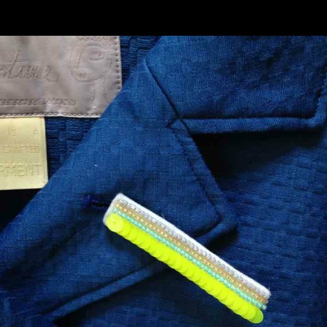 l'atelier du savon(アトリエドゥサボン)のLamp harajuku スプリングコート ブルー レディースのジャケット/アウター(スプリングコート)の商品写真