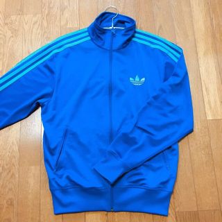 アディダス(adidas)のadidas ジャージ 青 メンズM(ジャージ)